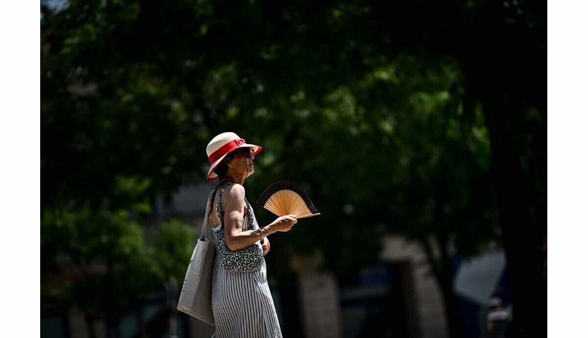 Carte de vigilance météo en Corse pendant la canicule