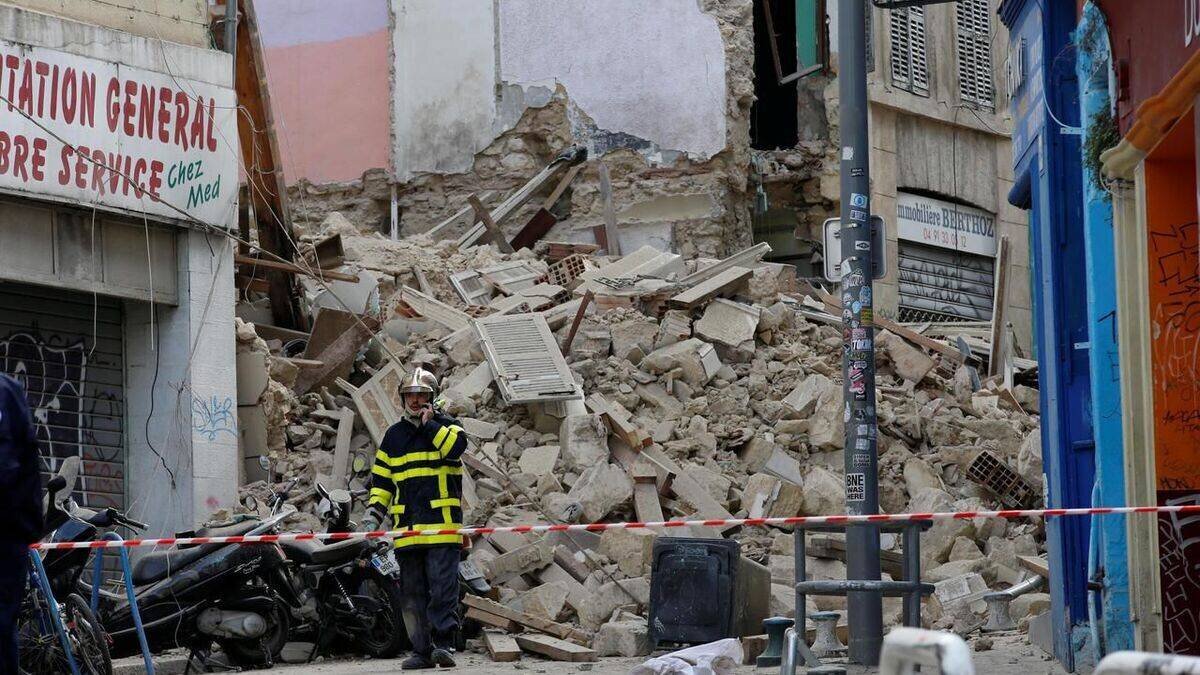 Effondrement rue d'Aubagne