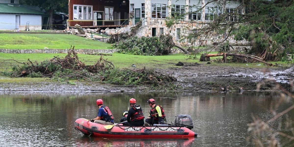 ภาพความเสียหายจากอุทกภัยในเท็กซัส