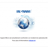 Depuis jeudi 3 juillet, les systèmes internes d’Ingram Micro sont inaccessibles en raison d’une cyberattaque par ransomware.
