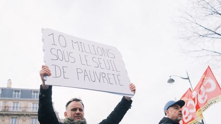 Manifestation pour l'augmentation des salaires face à l'inflation