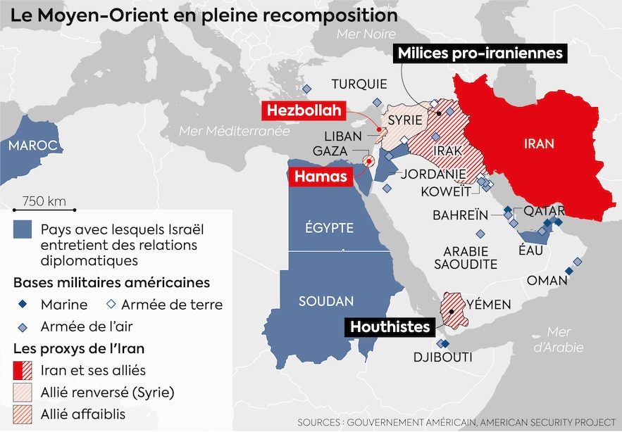 Recomposition de la région après l'affrontement entre l'Iran et Israël