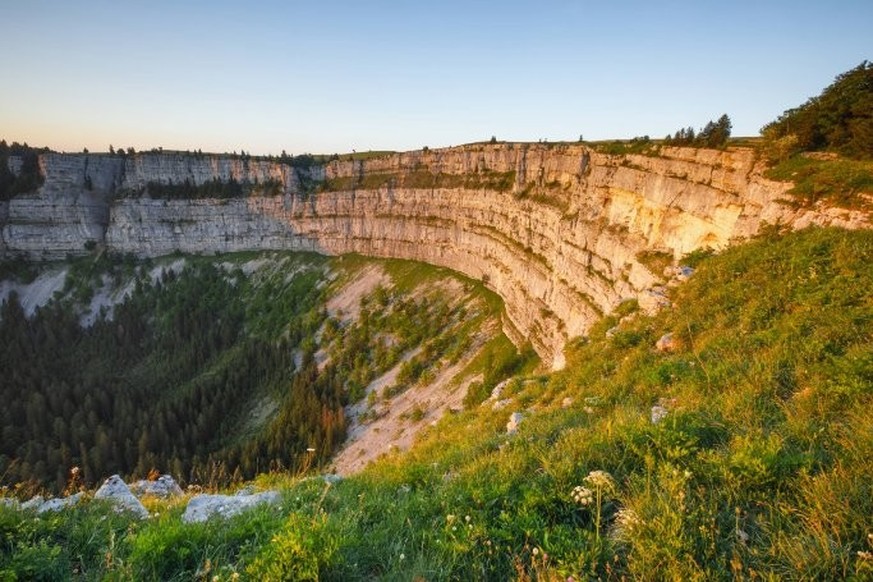 Le Creux-du-Van, Val-de-Travers, Neuchâtel.