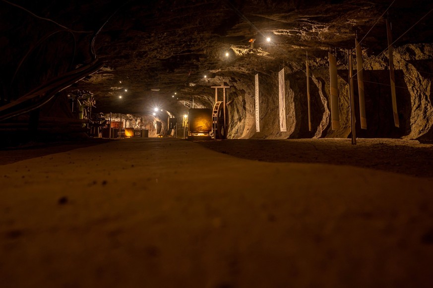 Les mines de Sel, Bex, Vaud.