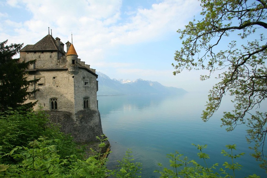 Fort et château de Chillon, Veytaux, Vaud.