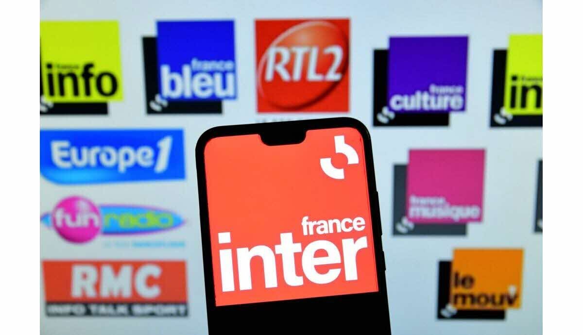 Les studios de France Inter, première radio de France en 2024-2025