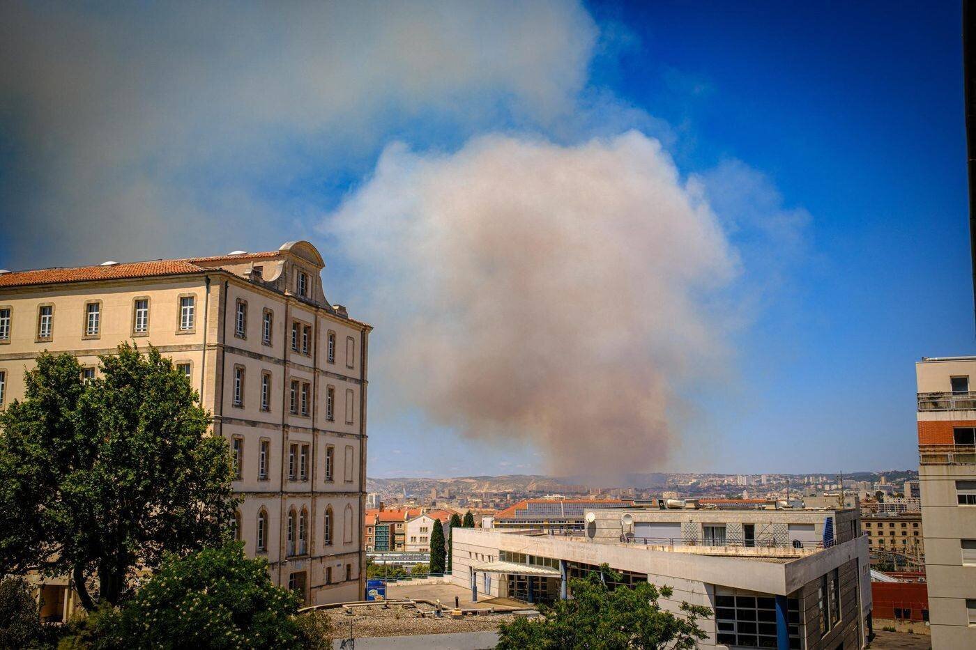 Incendie à Marseille