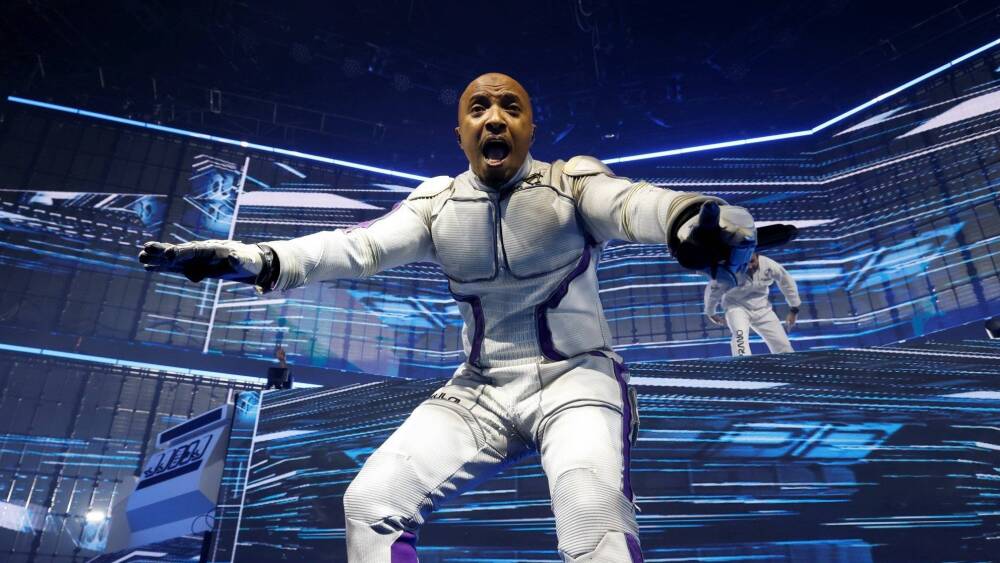 Soprano lors d’un concert à l’Orange Vélodrome en juin 2022