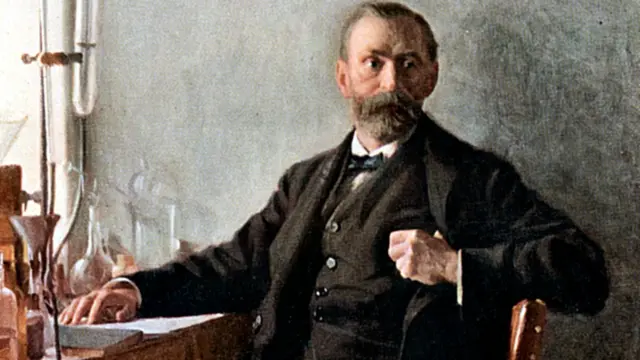 Alfred Nobel, chimiste et inventeur suédois.