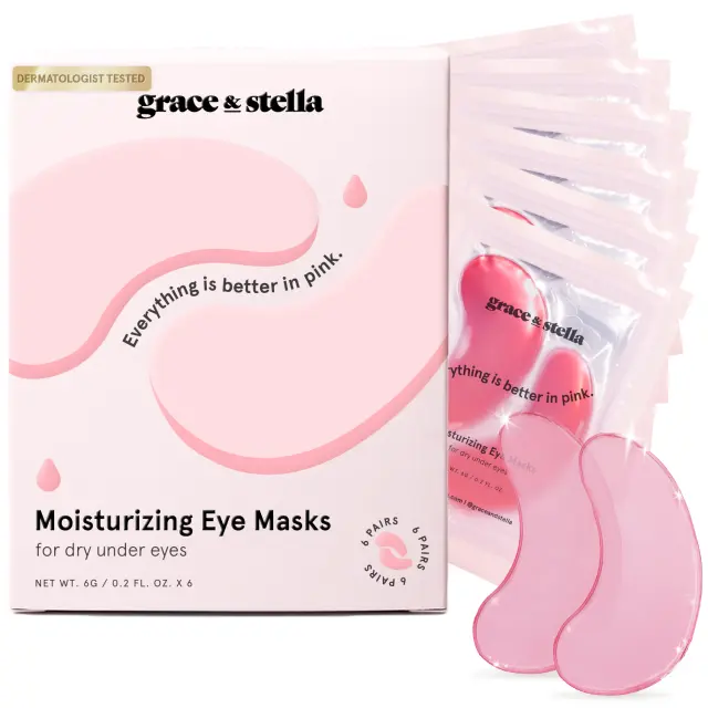 Patches hydratants pour le contour des yeux.