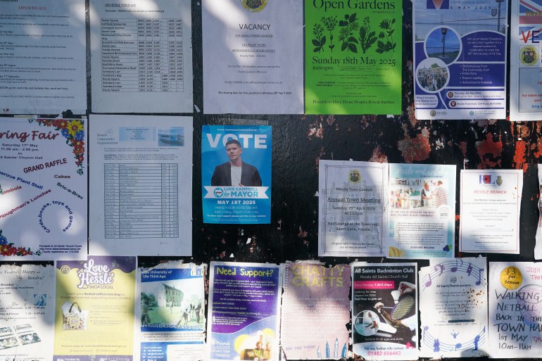 Campagne électorale de Reform UK à Hull en Angleterre