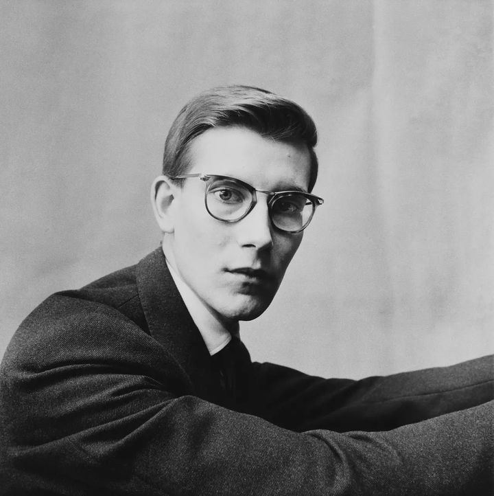 Irving Penn. 'Yves Saint Laurent', 1957, Paris. (IRVING PENN)