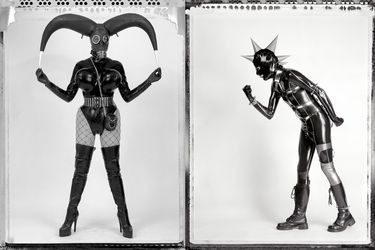 Quatre ans de travail à la chambre grand format 4x5 pour une seule prise de vue sur chaque shooting avec du film Polaroïd 55 PN traité à 50 ISO, série 'Sex, love...', Éric Bouvet. (ERIC BOUVET)