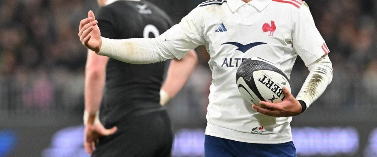 Match de Rugby France-Nouvelle-Zélande à Wellington