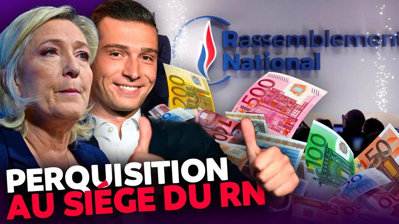 Perquisition au siège du Rassemblement National