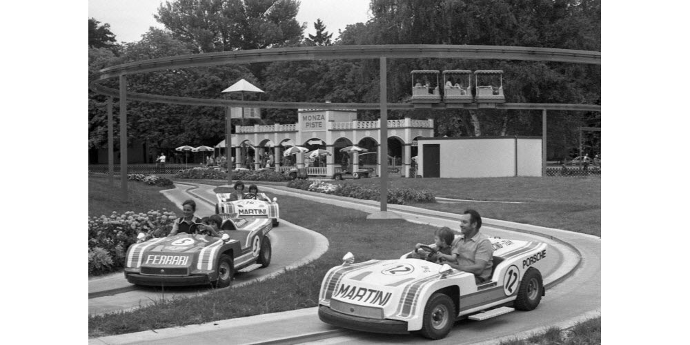 Europa-Park a ouvert ses portes à Rust le 12 juillet 1975. Notre journal s'y rend pour la première fois en août de la même année. Photo d'archive Jean-Luc Ryckelynck