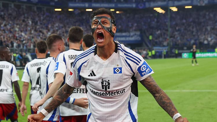 Davie Selke a profité de son temps au Hamburger SV