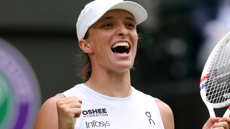 Iga Świątek à Wimbledon 2025