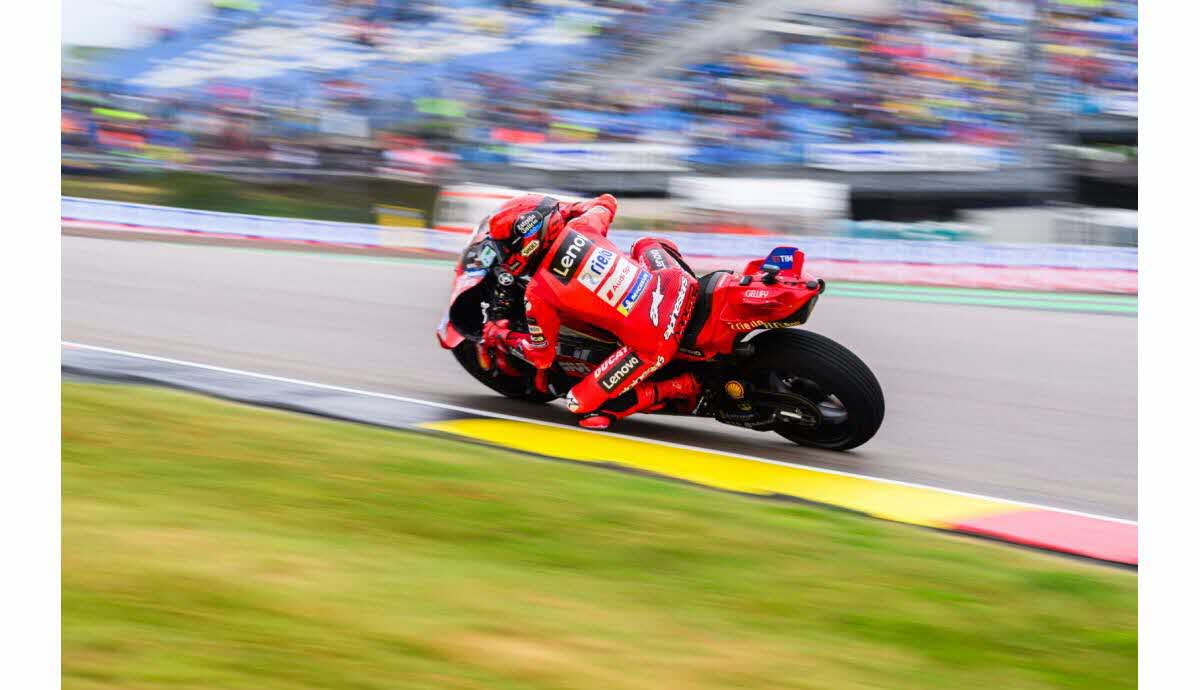 Marc Marquez en pole position lors du GP d'Allemagne MotoGP