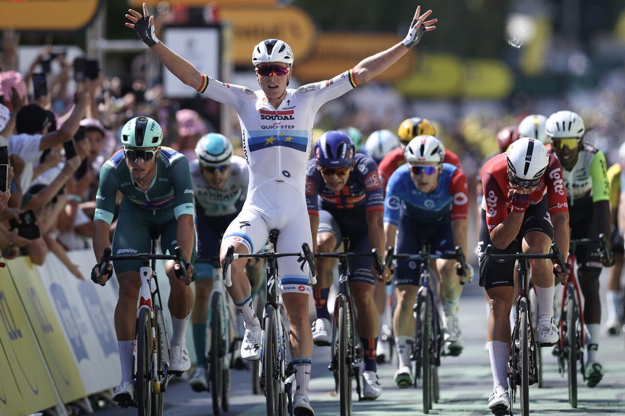 Tim Merlier gagne au sprint à Châteauroux