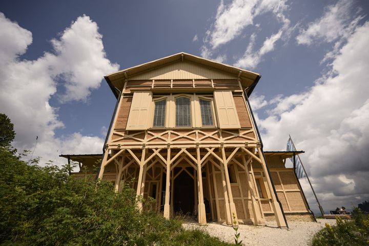 La maison royale de Schachen (11 juillet 2025). (PHILIPP GUELLAND / AFP)