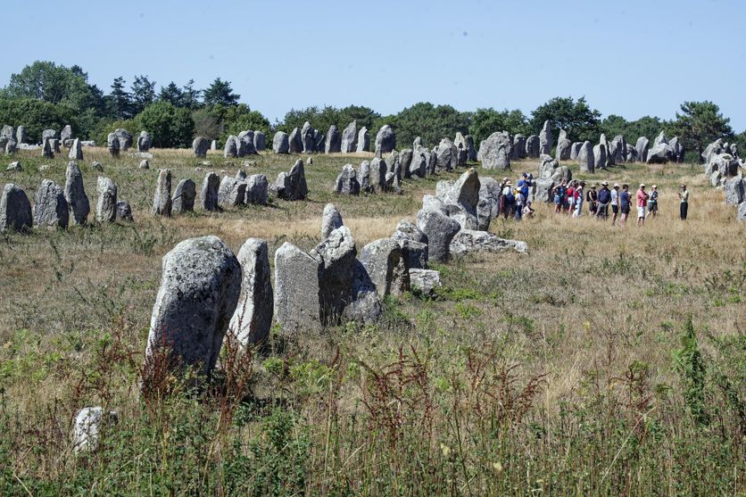 Les mégalithes de Carnac, nouvellement inscrits à l'Unesco.