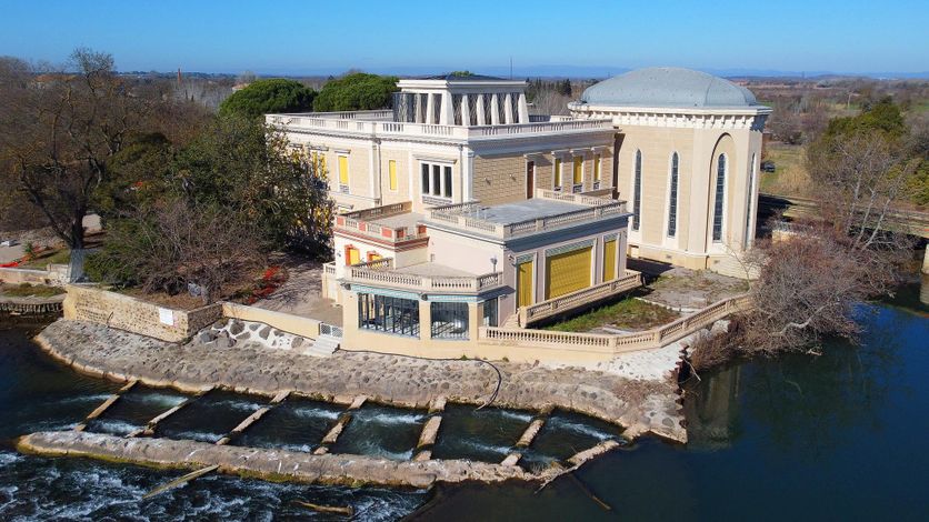 Château Laurens, face sud, Agde