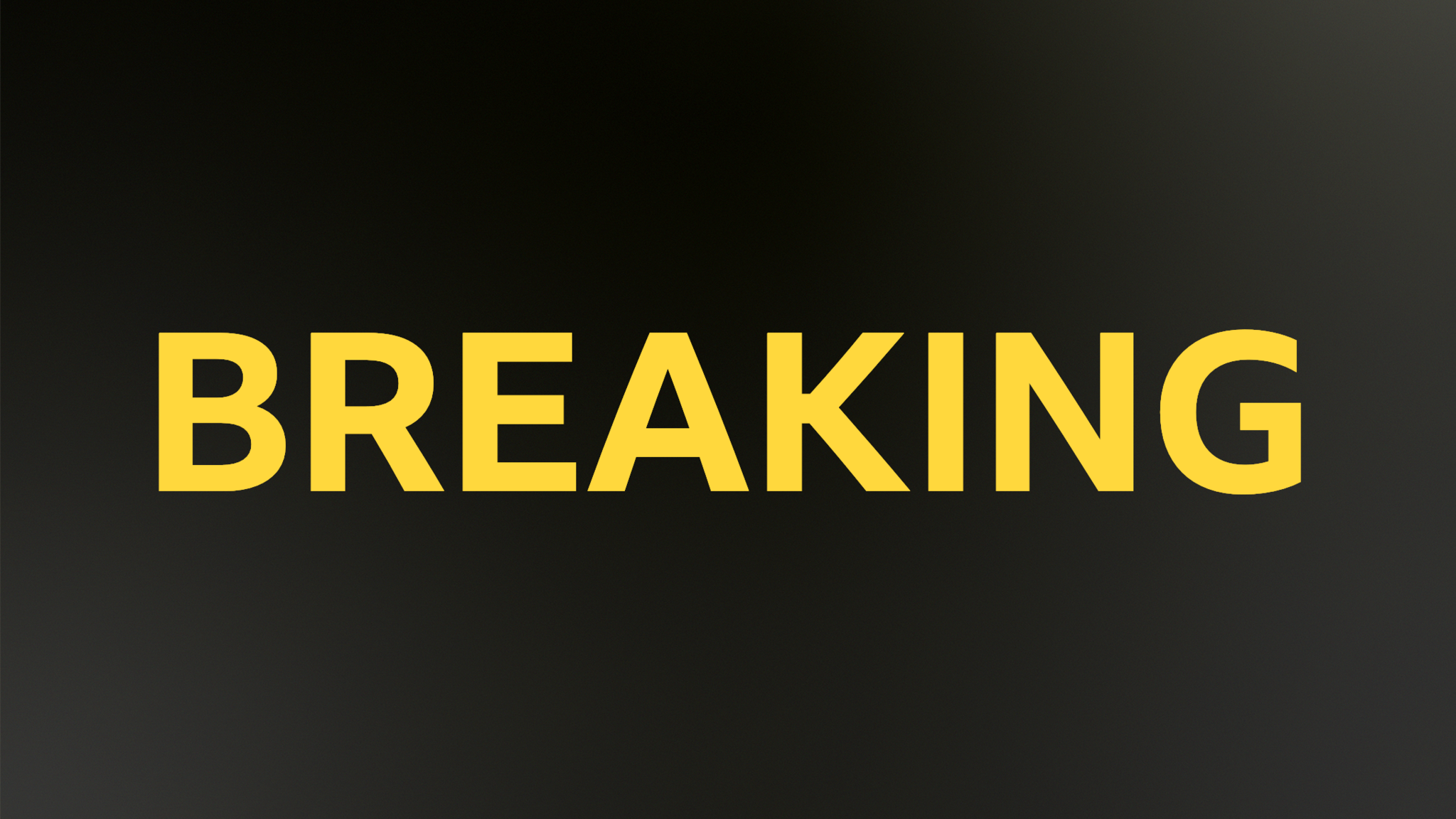 Breaking graphic