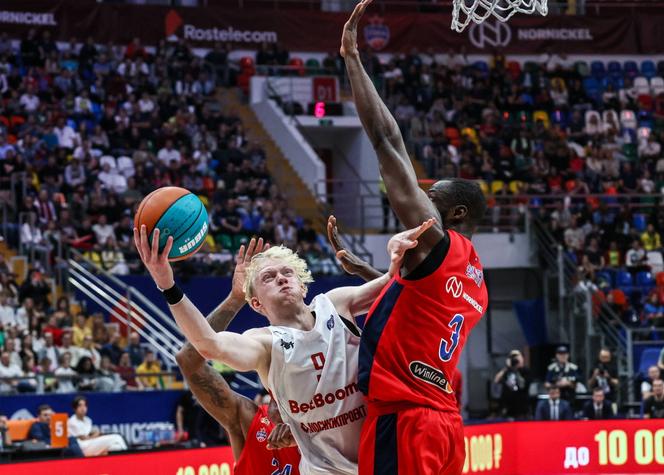 Daniil Kasatkin lors d’un match à Moscou, le 30 septembre 2023.