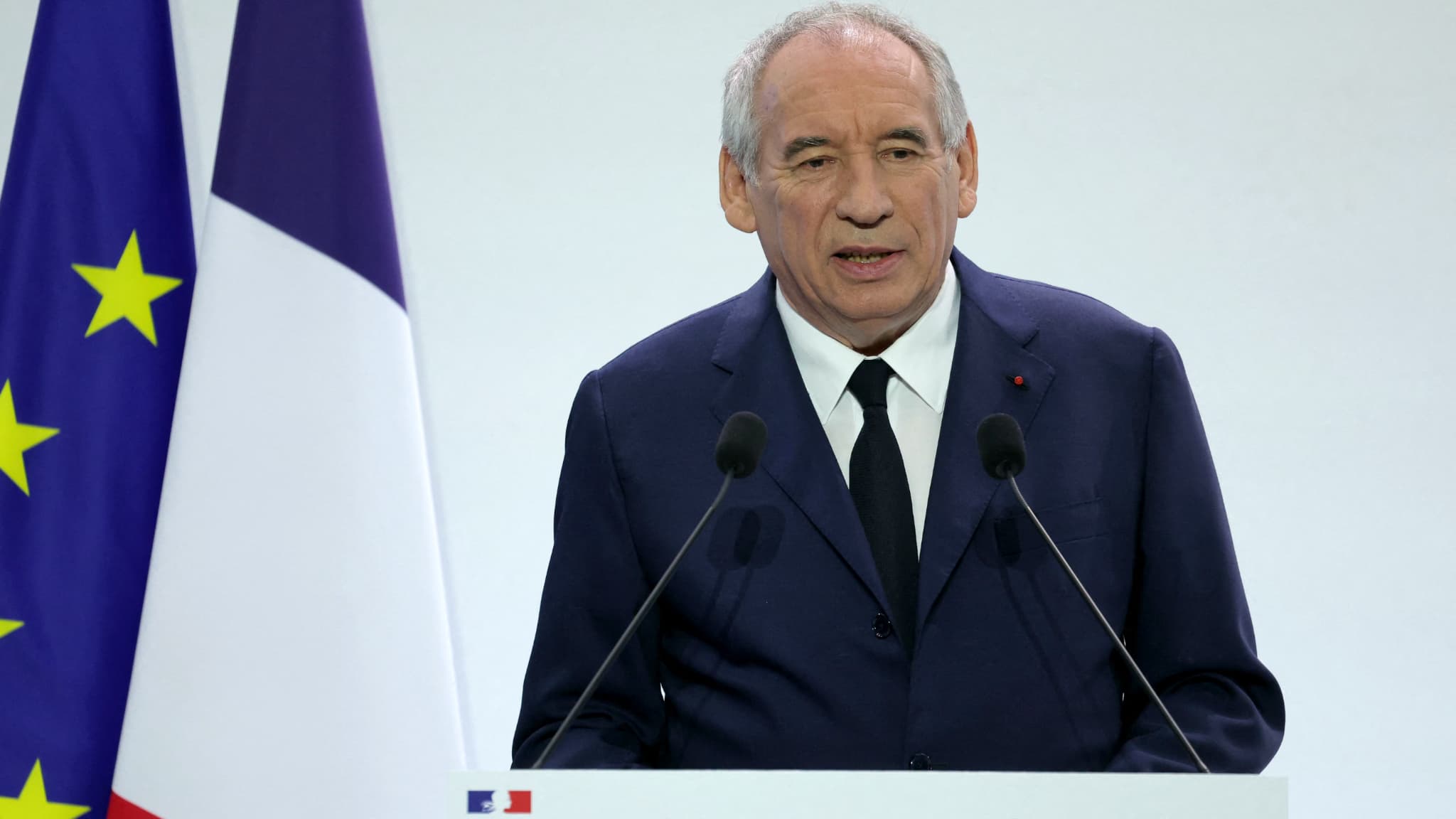 François Bayrou lors de la présentation des orientations budgétaires 2025