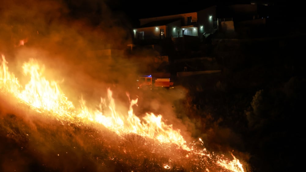 Feux de forêt dans les quartiers nord de Marseille