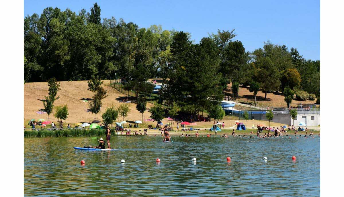 Etang où la fillette a été retrouvée noyée