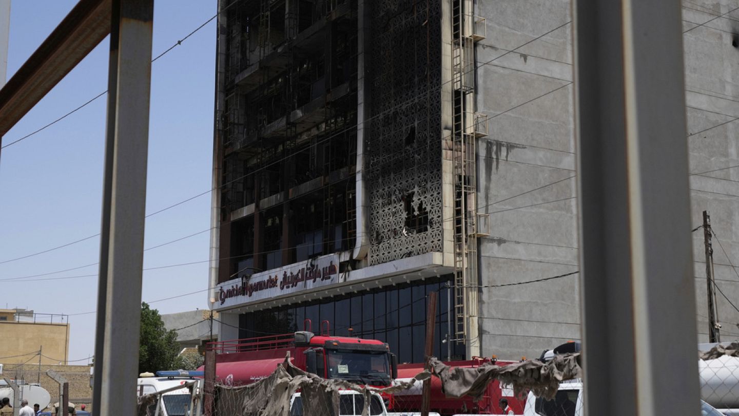 Incendie d’un centre commercial en Irak