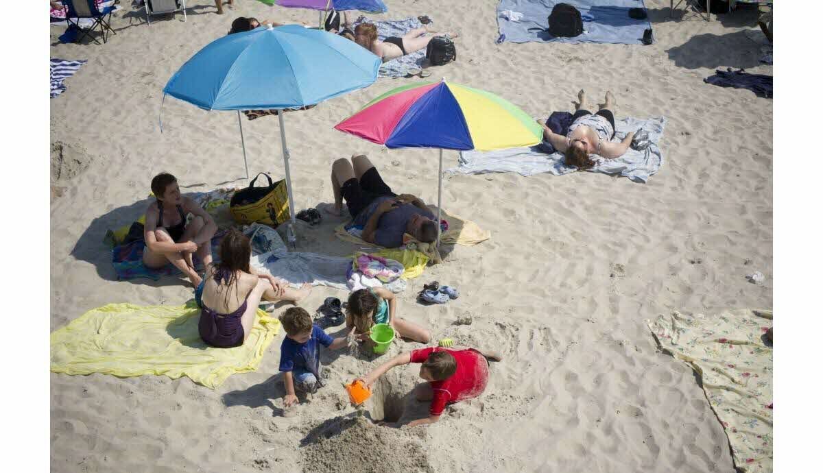 Garçon de 10 ans enseveli sous le sable sur la plage de Capbreton