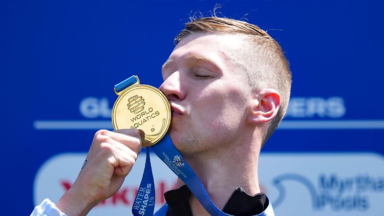 Wellbrock médaillé d'or à Singapour