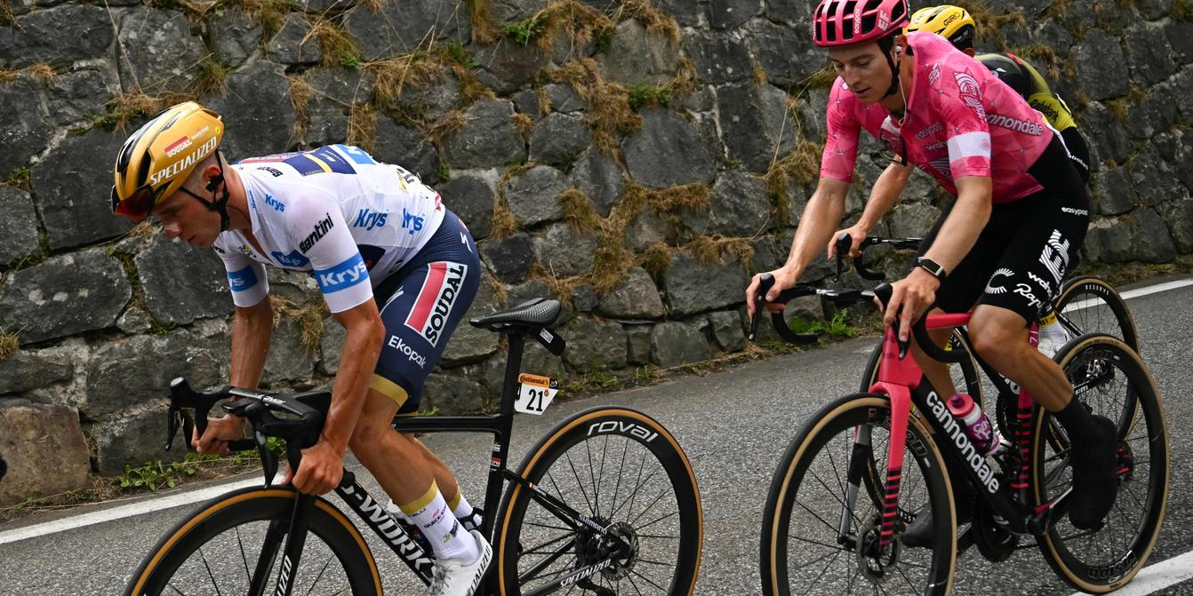 Remco Evenepoel en grande difficulté lors du Tour de France 2025