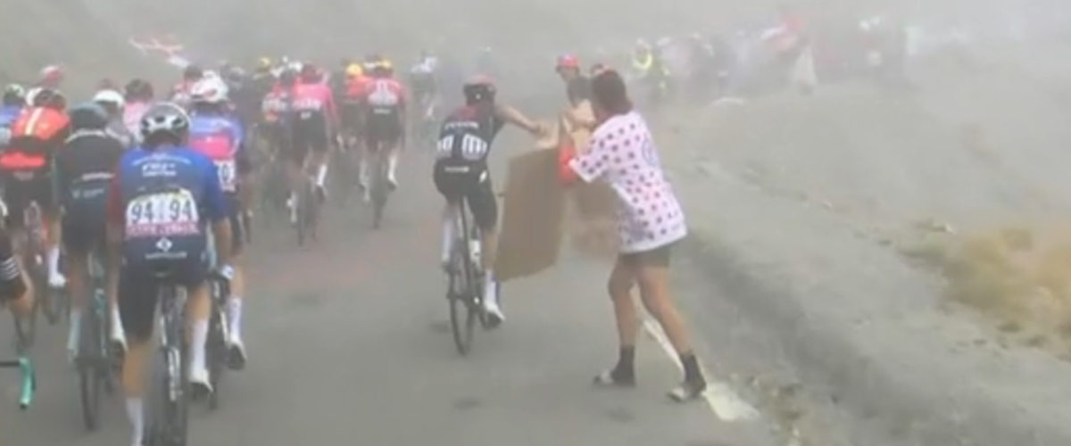 Julian Alaphilippe lors du Tour de France aux Pyrénées