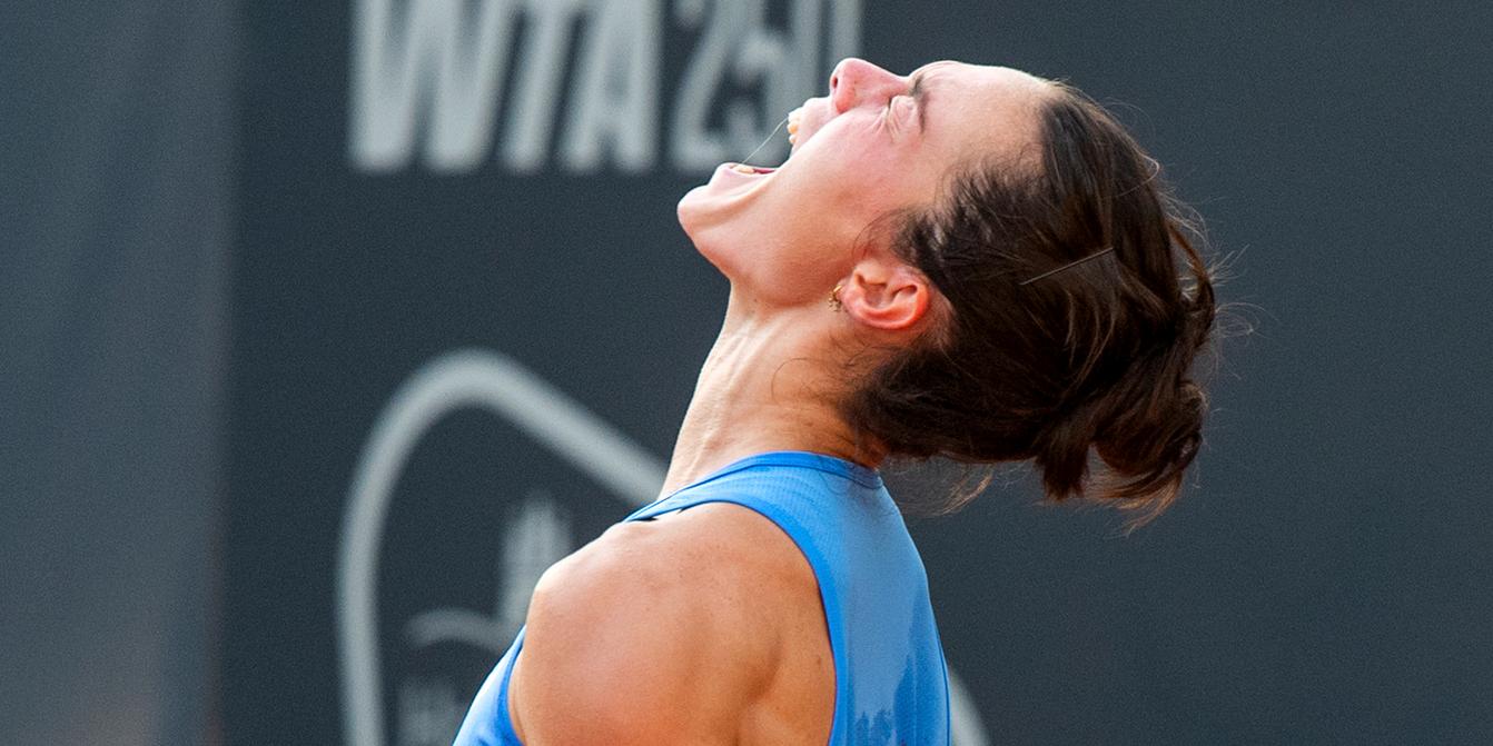 Loïs Boisson en pleine action lors de la finale de Hambourg