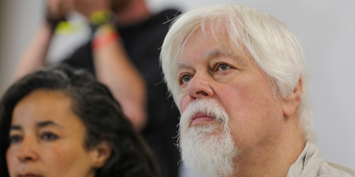 Navire de Sea Shepherd lors d’une opération contre la pêche à la baleine