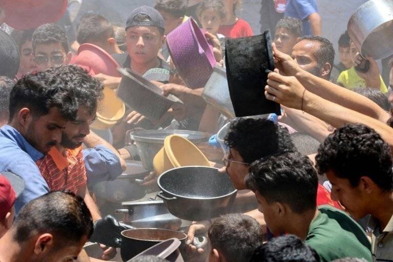 Journalistes de l'AFP dans la zone de conflit à Gaza