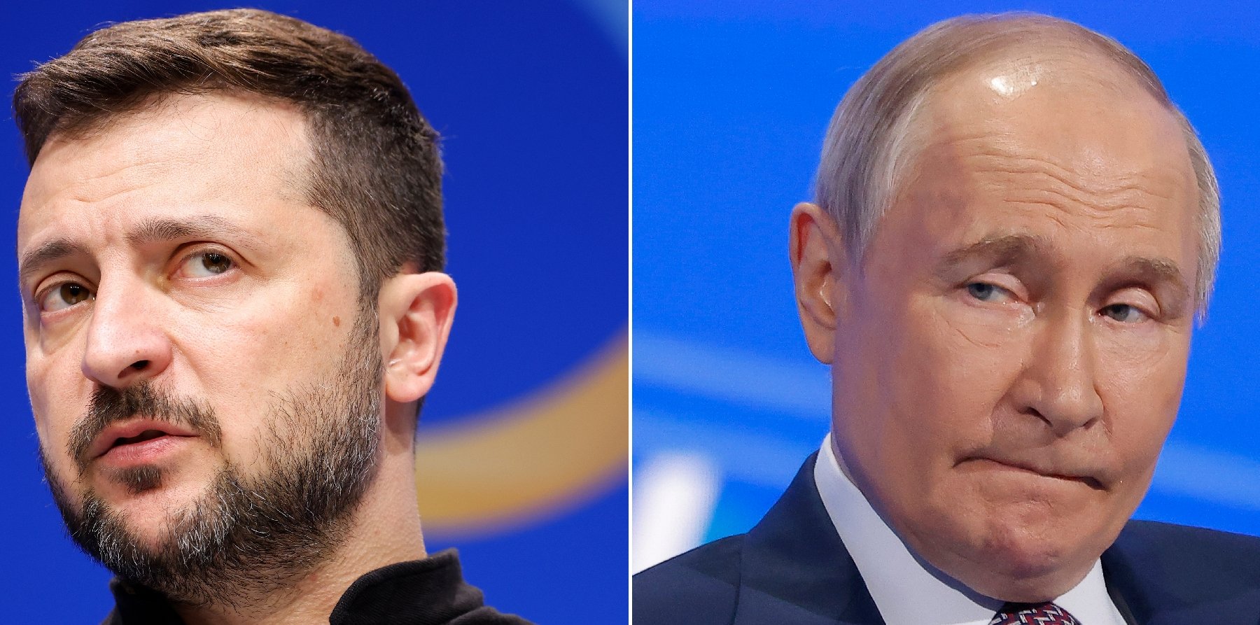 Conflit en Ukraine avec troupes russes et ukrainiennes