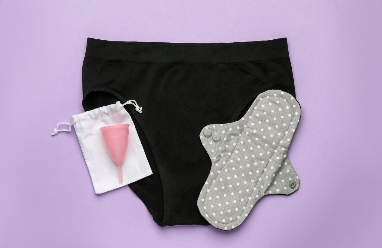 Protection hygiénique réutilisable contaminée par des PFAS