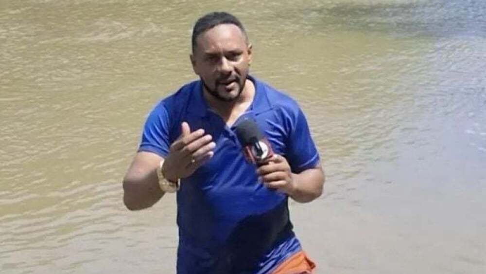Scène dans la rivière Mearim lors des recherches