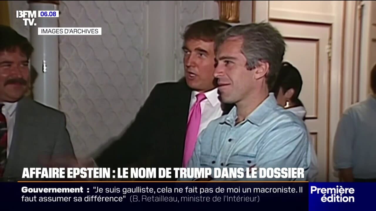 Donald Trump lors d'une conférence de presse