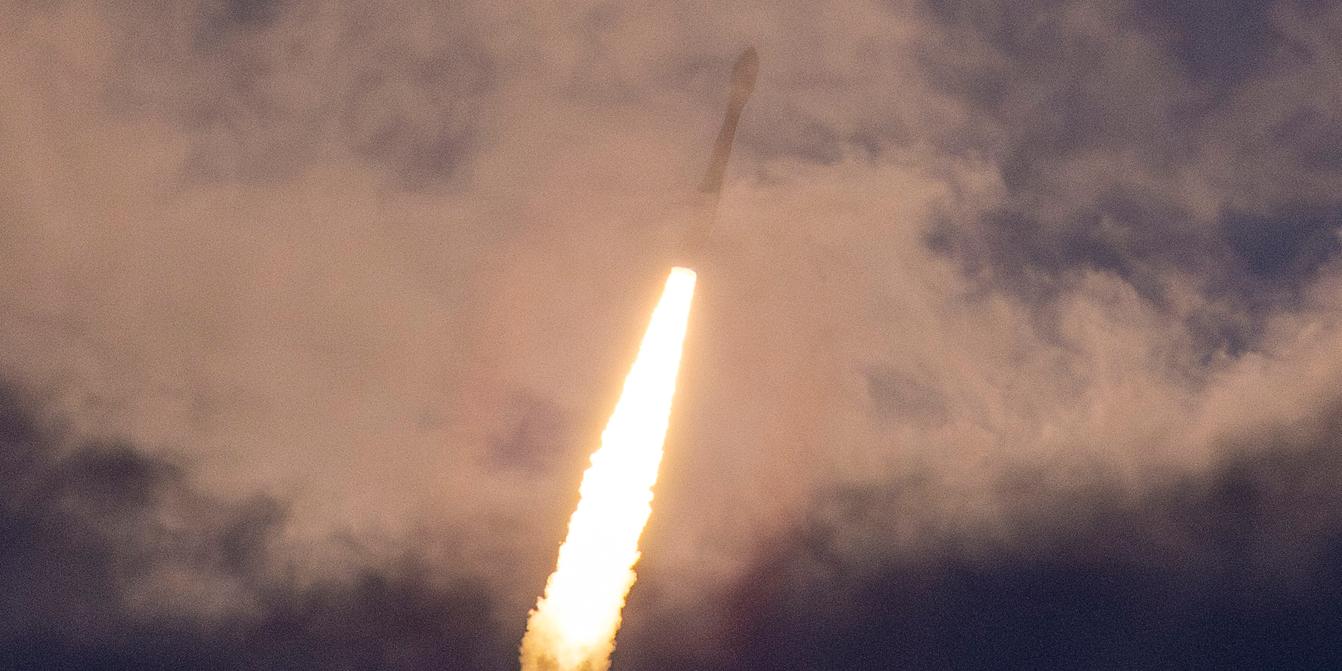 Vega C lors de son lancement à Kourou