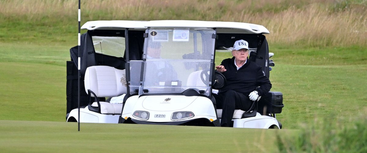 Le parcours de golf de Turnberry, lieu de la visite de Donald Trump en Écosse
