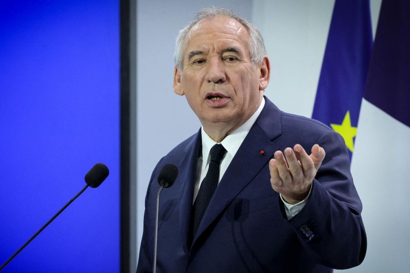 François Bayrou dévoilant les principales orientations du budget 2026 de la France