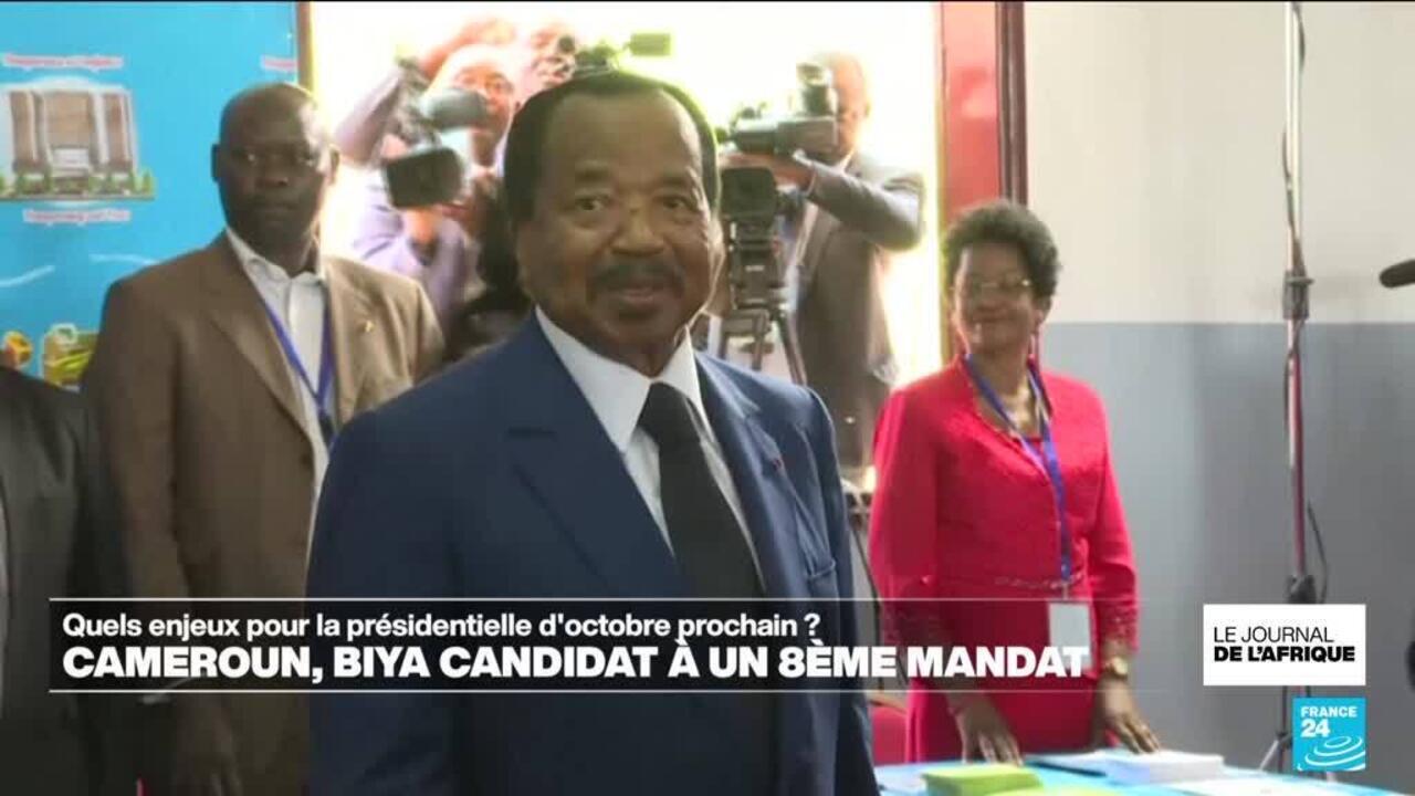 Paul Biya, président du Cameroun