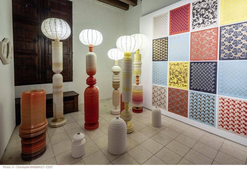 Exposition de l’atelier Offard à l’Hôtel Goüin.