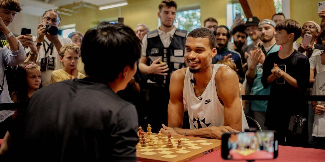Victor Wembanyama organise le tournoi Hoop Gambit